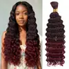 Extensiones de Cabello Sintético Rizado Profundo Europeas y Americanas Transfronterizas, Trenzas de Cabello Rizado Largo para Crochet, Cabello para Crochet