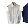 Chaleco de Forro Polar con Cuello Alto para Hombre, Chal para Vestir en Capas, Otoño Invierno, Capa Interior Cálida, Cierre, Sin Mangas, Chaleco Camisa de Felpa