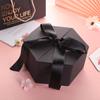Caja de Regalo de Souvenir Caja de Regalo de Cumpleaños Día de San Valentín Labial Hexagonal Boda Cosméticos Caja Vacía Empaque de Regalo