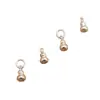 Plata de Ley S925 Colgante Fulu Colgante Pequeño de Calabaza Pulsera Carrito Pequeño DIY Collar Hecho a Mano Pulsera Pulsera Accesorios