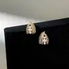 Aretes de Perla Estilo Francés para Mujer, Lujo Ligero, Sensación de Alta Gama, Aros, Nuevos Clips para Orejas de Bobina de Mosquito sin Perforar, Accesorios para Orejas