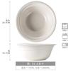 Colección de cuencos extra grandes, cuenco de sopa de cerámica vintage, cuenco para sopa, cuenco especial para cerdo hervido Mao Xuewang, cuenco grande para el hogar
