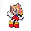 Sonic el Erizo Sonic Crocs Flor de Zapato Extraíble Hebilla de Zapato Goma Suave de PVC Flor de Zapato Crocs Hebilla de Zapato Accesorios para Zapatos