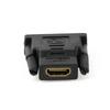 Dvi Male (24+5) Adaptador Hembra a HDMI Convertidor de DVI a HDMI Conector Macho DVI a Hembra HDMI