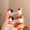 Hermosos Pasadores Laterales para Mujer 2025 Nuevo Gama Alta Perro Salchicha Divertido Animal Pato Lindo Pinza Personalizado