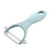 Cuchillo pelador de frutas doméstico pelador de papas rábano frutas raspador multifuncional cuchillo pelador de cerámica