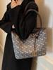 Bolso de mano de moda de estilo coreano para mujer, bolso de hombro sencillo e informal de gran capacidad, bolso de viaje para mujer, otoño 2024
