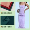 Tela de Poliéster Spandex Semi-Brillante Suave como una Nube Satín Ajustada a la Cadera Camisola Ropa Interior Elástica Alta Elástica Mate