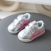 Zapatos de lona para niños primavera y otoño 2024, zapatillas antideslizantes, zapatos de entrenamiento moral para niños, zapatos casuales de moda para niños, suela suave