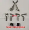 16 Trilho de Solo Estreito Acessórios de Ferragens para Porta de Correr de Três Folhas Acessórios de Articulação para Porta de Correr Conector de Clipe de Cinto Pequenos Acessórios