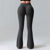Pantalones Acampanados de Yoga Transfronterizos para Mujer, Pantalones Adelgazantes de Cintura Alta y Pierna Ancha, Pantalones Deportivos de Fitness Levanta Glúteos Tipo Melocotón