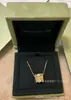 Collar Calidoscopio Versión Alta Fanjia para Mujer Cadena Gruesa Chapada en Oro Rosa 18K Moda Clavícula Venta Directa de Fábrica Transmisión en Vivo Transfronterizo