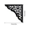 Jm1201-1216 Estilo Étnico Transfronteiriço Flores de Canto de Espelho Acrílico Adesivos Decorativos para Armários de Parede do Oriente Médio Adesivos de Parede Diagonais