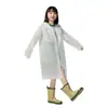 Chubasquero de Eva para niños al por mayor, para niños y niñas, bebés, guarderías, estudiantes de primaria, con mochila escolar, impermeable de cuerpo entero.
