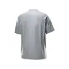 Serie Izx Marca Trendy Serie Etiqueta Azul Serie Deportes Urbanos Camiseta de Manga Corta para Exteriores que Absorbe la Humedad y Seca Rápidamente Capa Base