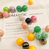 Dulce de dopamina color tarjeta flash fina 16 cuentas sueltas estrellas amor rayas DIY colgante cadena para teléfono móvil material de joyería