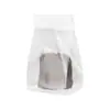 Bolsa de Embalaje para Muffin de Chocolate Cupcake Bolsa de Embalaje para Pastelería de Yema de Huevo Única Bolsa con Cierre