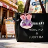 Monedero auténtico Zootopia llavero colgante de mochila decoración muñeca linda regalo de cumpleaños al por mayor