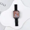 Adecuado para Apple Watch, Correa de Metal Magnética Milanese Fina y Linda Iwatch12