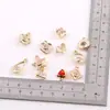 Estilo Mixto Sencillo Diamante Flor Corazón Colgante DIY Pulsera Hecha a Mano Collar Material de Joyería Accesorios Venta al por Mayor