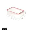 Recipientes de armazenamento para geladeira, marmitas de plástico, recipientes de alimentos, recipientes herméticos para frutas, seguros para micro-ondas, marmitas aquecíveis no micro-ondas