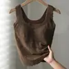 Colete Térmico Escovado com Renda Estilo Francês para Outono e Inverno para Mulheres com Bojos Embutidos, Top Camada Base Integrada, Novo Modelo 2026 Roupa Íntima