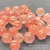 Accesorios para joyería DIY de cuarcita 10mm cuentas de jade Bashan morado en forma de calabaza cuentas sueltas joyería de jade al por mayor