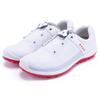 Fabricantes suministran zapatos de golf para mujer, impermeables, cordones con hebilla giratoria, zapatos deportivos para mujer, antideslizantes, con clavos fijos, zapatos casuales
