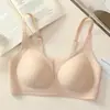 Sutiã de Suporte Ajustável Sem Fio para Seios Laterais e Reunião para Seios Pequenos com Tiras de Gel Sexy Lindo Costas Roupa Íntima