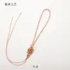 Cuerda tie-dye, nudo de la suerte, producto semiacabado, cuerda para manualidades hechas a mano, accesorios decorativos, cuerda trenzada, caja de regalo con cuerda a juego