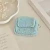 Bolsa para Monedas de Felpa Color Macarrón con Cierre de Broche Portátil Estudiante Porta Tarjetas Porta Identificación Linda Mini Bolsa de Almacenamiento