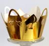 Venta al por mayor directa de Amazon de vasos de papel para pastel con borde hueco, decoración para mesa de postres, tacones altos, corona de encaje