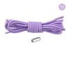 [27] Cordones perezosos, hebilla cápsula sin atar, sujetador de cordón elástico redondo de metal de moda y personalizado de colores, no requiere atar.