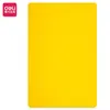 Bloc de notas Deli Stationery para estudiantes, Bloc para exámenes, Alfombrilla grande de arcilla de colores para niños, Alfombrilla de escritorio para manualidades