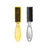 Barbería Cepillo Vintage para Barba Mango de Plástico Galvanizado Cepillo para Barba Cepillo Limpiador de Barba Herramientas de Peluquería