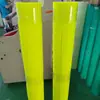 Fita de Tecido Refletivo Amarelo Fluorescente Tc com Suporte Adesivo, Fita Amarelo Fluorescente à Base de Algodão Grau Retardante de Chama com Suporte Adesivo, Formas Recortadas para Uso em Capacete