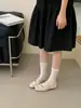 Primer encuentro: Zapatos Planos Poco Profundos de Punta Fina, Suaves y Elegantes para Mujer, Perfectos con Faldas, Mocasines Mary Jane de Ballet de Tacón Interno a la Moda