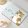 Suministro Exclusivo Transfronterizo de Esteras de Tierra de Diatomeas para Animales Estilo Curativo, Esteras Antideslizantes Absorbentes de Agua para Baño, Esteras para Gatos Estilo Fresco, Alfombras