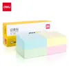 Notas Adhesivas Deli 7155/7156/7157 Estudiante Oficina Pegatinas de Notas de Colores 12 Bolsas/Caja Venta al por Mayor