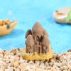Micro-paisaje playa paisaje marino pecera pequeños adornos Castillo pulpo resina decoraciones paisajísticas