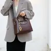 Fábrica de Origen Canguro Barney Moda Versátil Simple Retro Clásico Estilo Bolso de Hombro Nicho Venta al por Mayor Dropshipping