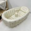 Bañera Inflable para Niños Estilo Coreano, Bañera Portátil para Bebé para Viaje, Punto de Juego Acuático al Aire Libre