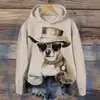 Sudadera con Capucha para Hombre de Marca de Moda Americana Sudadera de Alta Gama para Hombre Gorra para Hombre