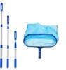 Acessórios de Limpeza de Piscina Suprimentos Piscina de Peixes Folhas Água Rasa Água Profunda Salvamento Rede de Folhas Skimmer Rede Plana Haste Tubo de Liga de Alumínio
