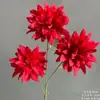Casamento Estilo Chinês Estilo Vermelho Decoração de Guia de Estrada Arranjo de Flores Artificiais Flor de Teto Cerimônia de Noivado Arranjo de Banquete Arte com Flores Artificiais de Casamento