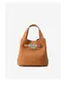 Bolso Cesta Cubo de Cuero de Vaca de Primera Capa para Mujer, Cuero Genuino Nuevo Modelo 2026, Bolso de Hombro Versátil de Gama Alta, Bolso de Mano, Bolso Cruzado para Mujer