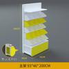 Prateleira de lanches vermelha líquida Supermercado Loja de conveniência a granel Pequeno Rack de armazenamento de alimentos multicamadas Pendurado Balde Candy Display Rack
