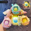 Loro Original Brillante Linda Mascota Mochila Llavero Colgante Muñeca Adorable Exquisita Decoración de Mochila Escolar Infantil Regalo
