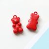 Lindo colgante de aleación con forma de oso para chica, hecho a mano, joyería, pendientes, collar, pulsera y accesorios.