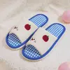 Pantuflas de Dibujos Animados para Adultos para el Hogar para Mujer 2026 Nuevas de Primavera y Otoño para Interiores del Hogar de Todas las Estaciones de Algodón y Lino para Hombre Invierno y Verano
